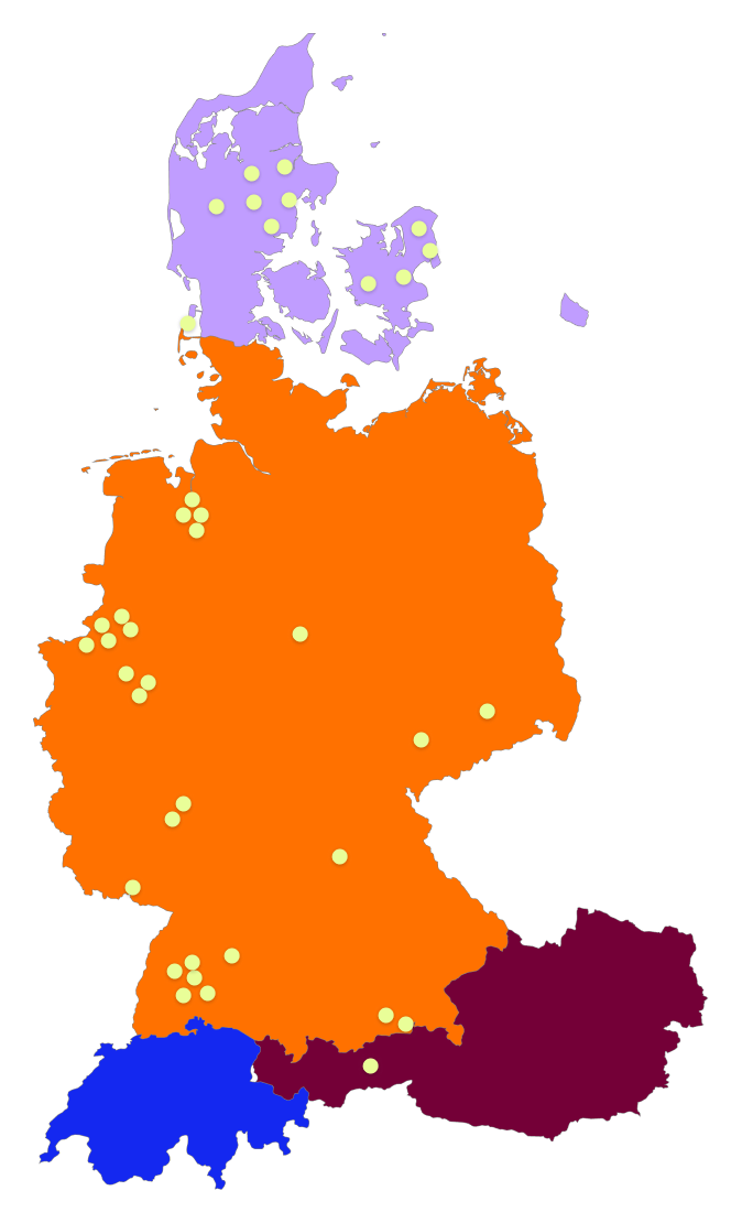 Emento usage map